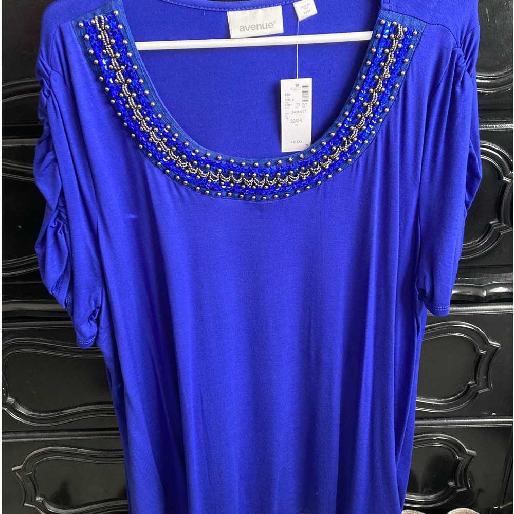 Avenue Brand beautiful beaded tops